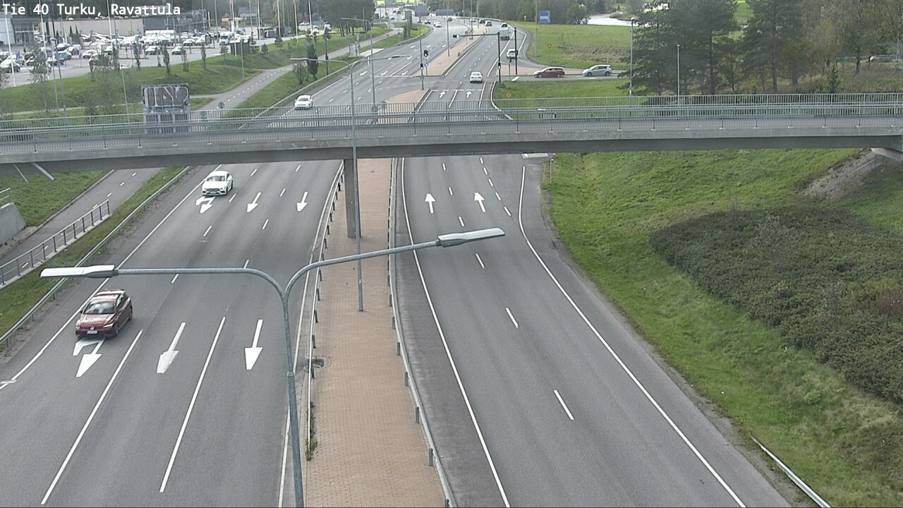 Weather Camera Image Väg 40 S:t Karins, Ravattula, Kaarina, Varsinais-Suomi