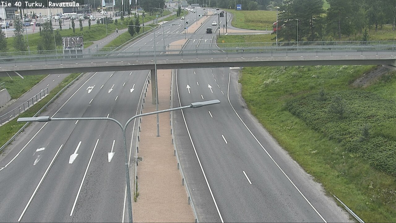 Weather Camera Image Väg 40 S:t Karins, Ravattula, Kaarina, Varsinais-Suomi