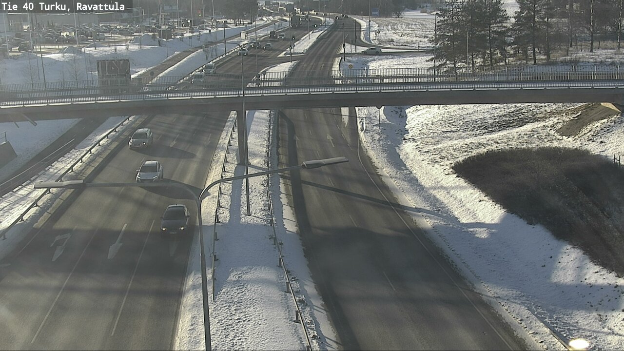 Weather Camera Image Road 40 Kaarina, Ravattula, Kaarina, Varsinais-Suomi