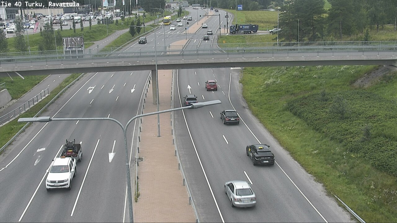 Weather Camera Image Väg 40 S:t Karins, Ravattula, Kaarina, Varsinais-Suomi