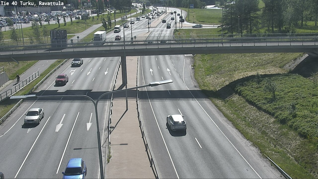 Weather Camera Image Väg 40 S:t Karins, Ravattula, Kaarina, Varsinais-Suomi