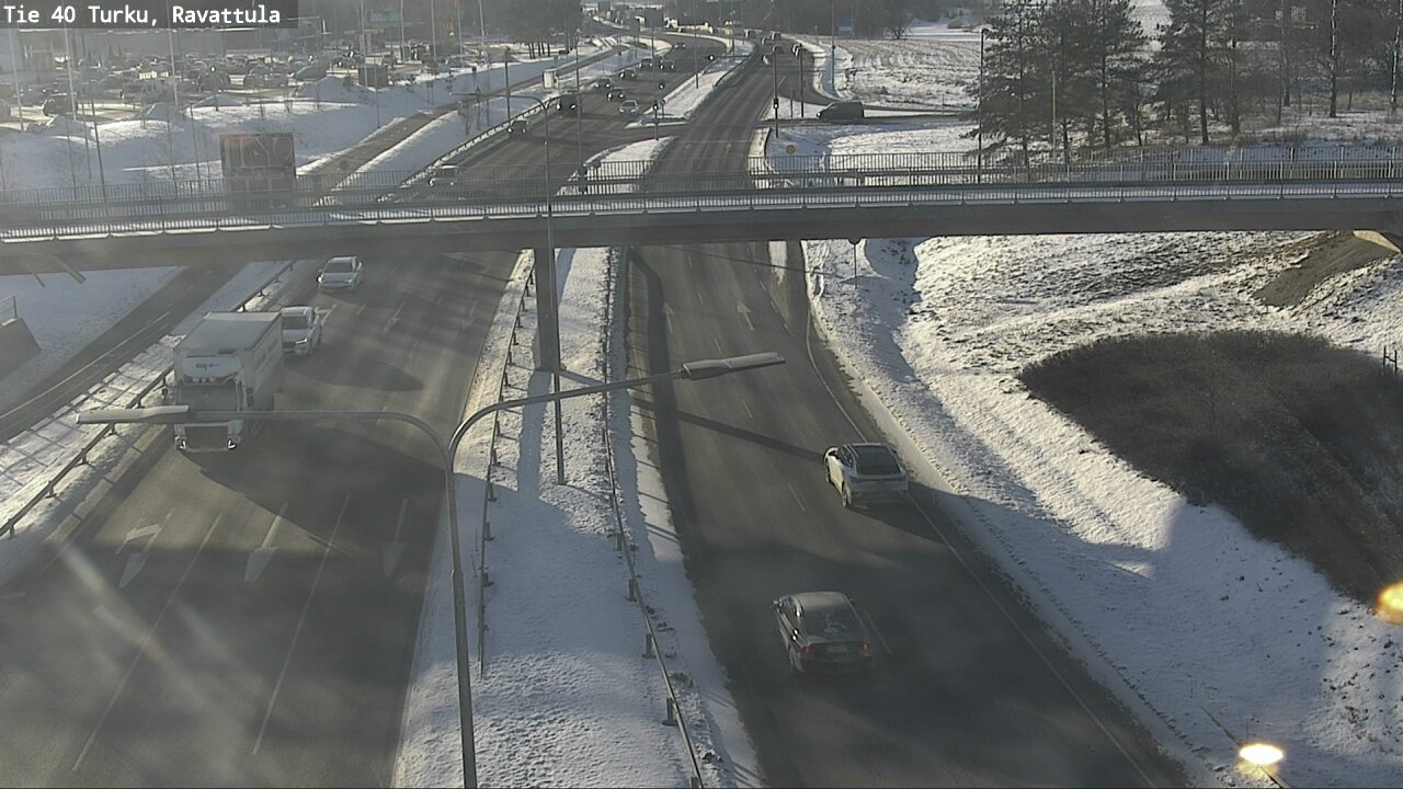 Weather Camera Image Road 40 Kaarina, Ravattula, Kaarina, Varsinais-Suomi