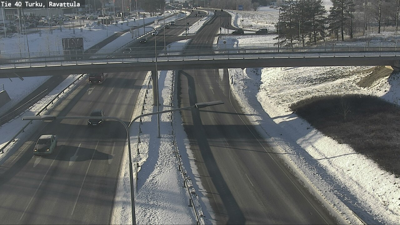 Weather Camera Image Väg 40 S:t Karins, Ravattula, Kaarina, Varsinais-Suomi