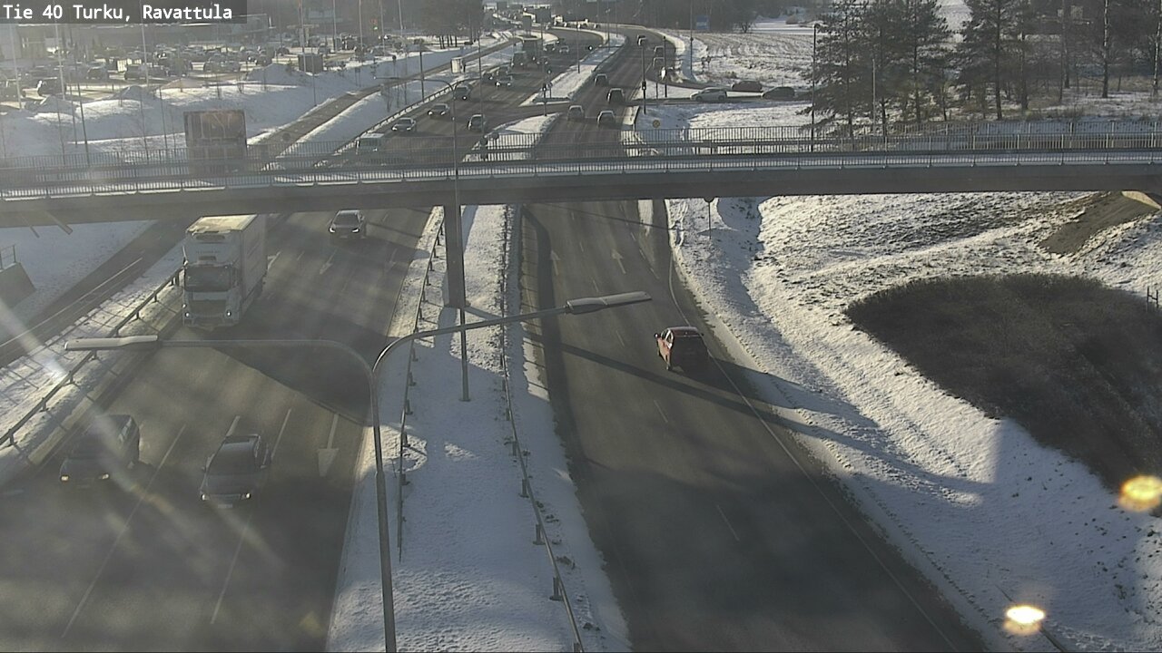 Weather Camera Image Road 40 Kaarina, Ravattula, Kaarina, Varsinais-Suomi