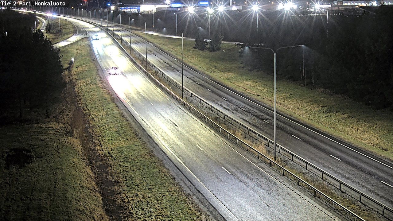 Weather Camera Image Road 2 Pori, Honkaluoto, Pori, Satakunta