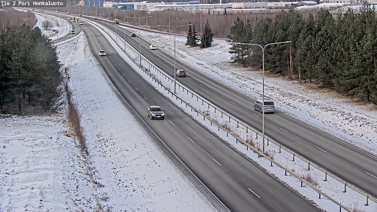 Kelikamerat Kuva Tie 2 Pori, Honkaluoto, Pori, Satakunta