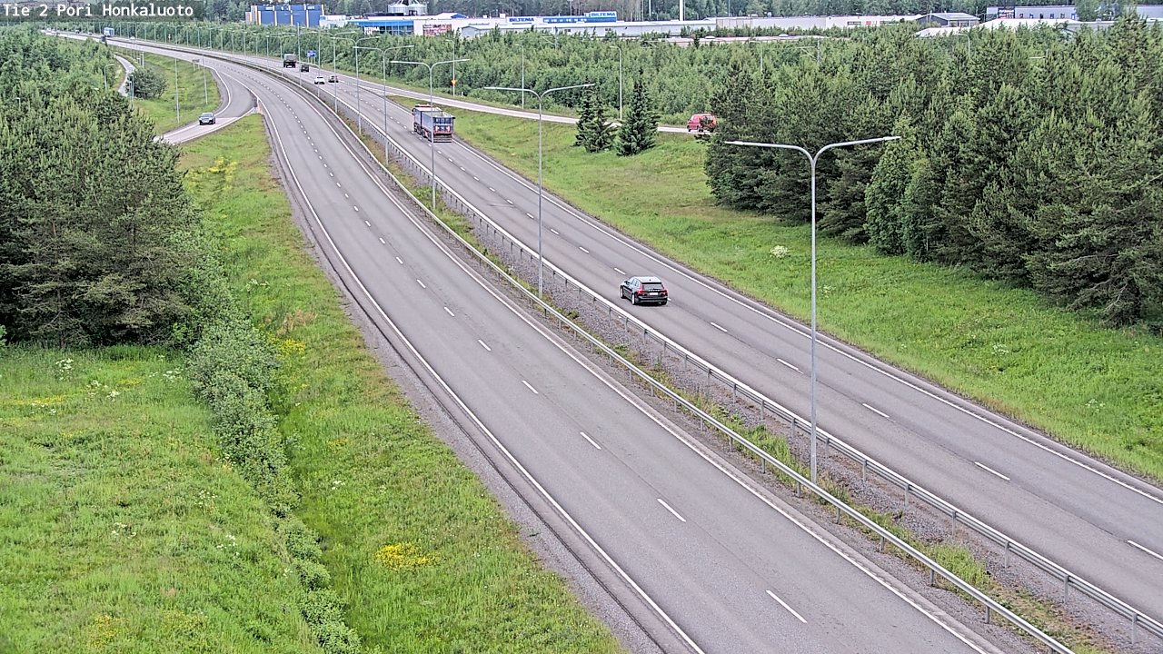 Weather Camera Image Road 2 Pori, Honkaluoto, Pori, Satakunta