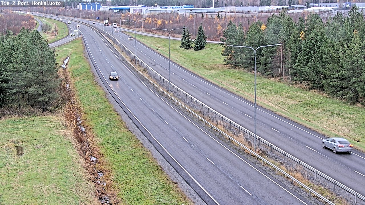 Kelikamerat Kuva Tie 2 Pori, Honkaluoto, Pori, Satakunta