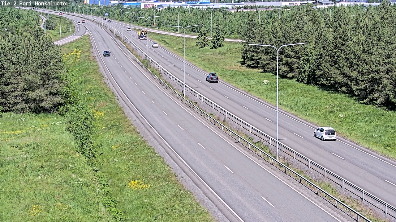 Weather Camera Image Road 2 Pori, Honkaluoto, Pori, Satakunta