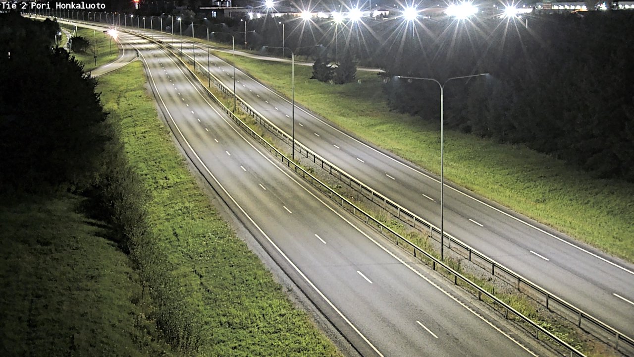 Kelikamerat Kuva Tie 2 Pori, Honkaluoto, Pori, Satakunta