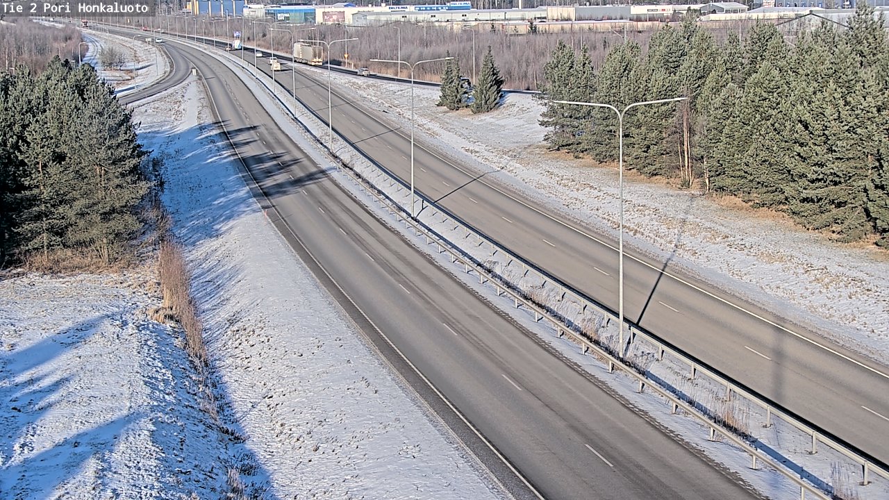 Weather Camera Image Road 2 Pori, Honkaluoto, Pori, Satakunta