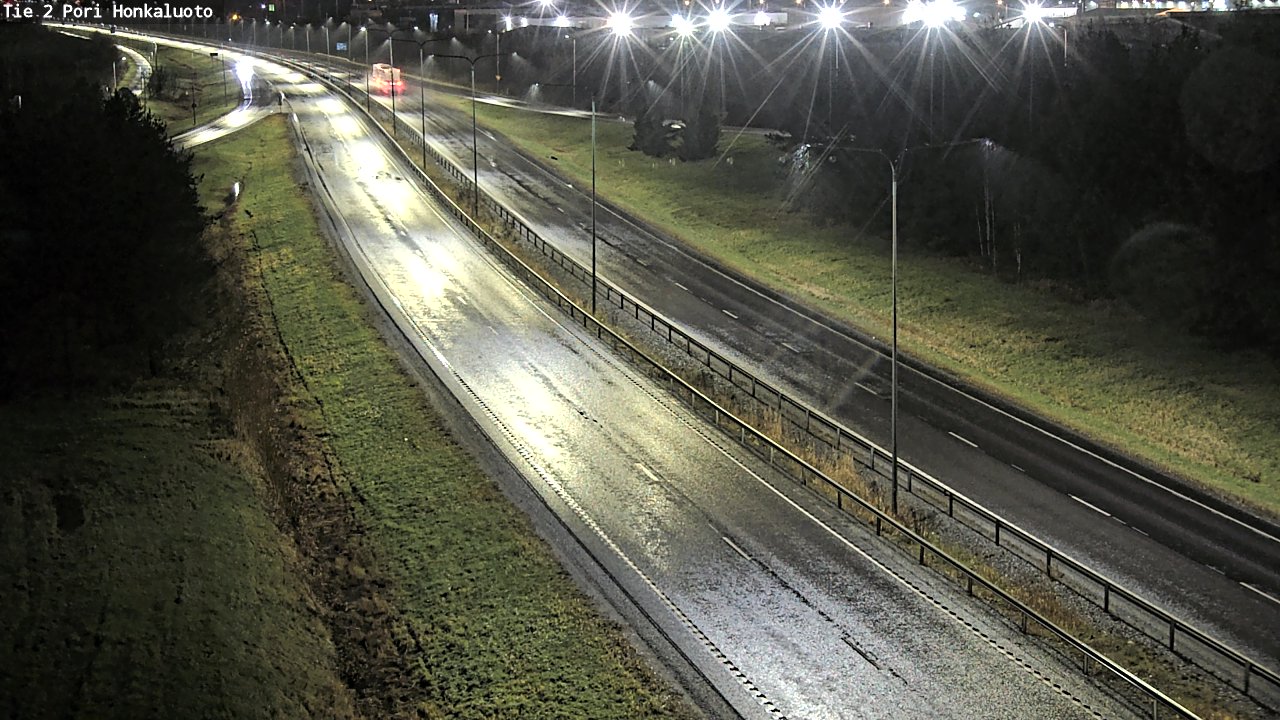 Weather Camera Image Väg 2 Björneborg, Honkaluoto, Pori, Satakunta