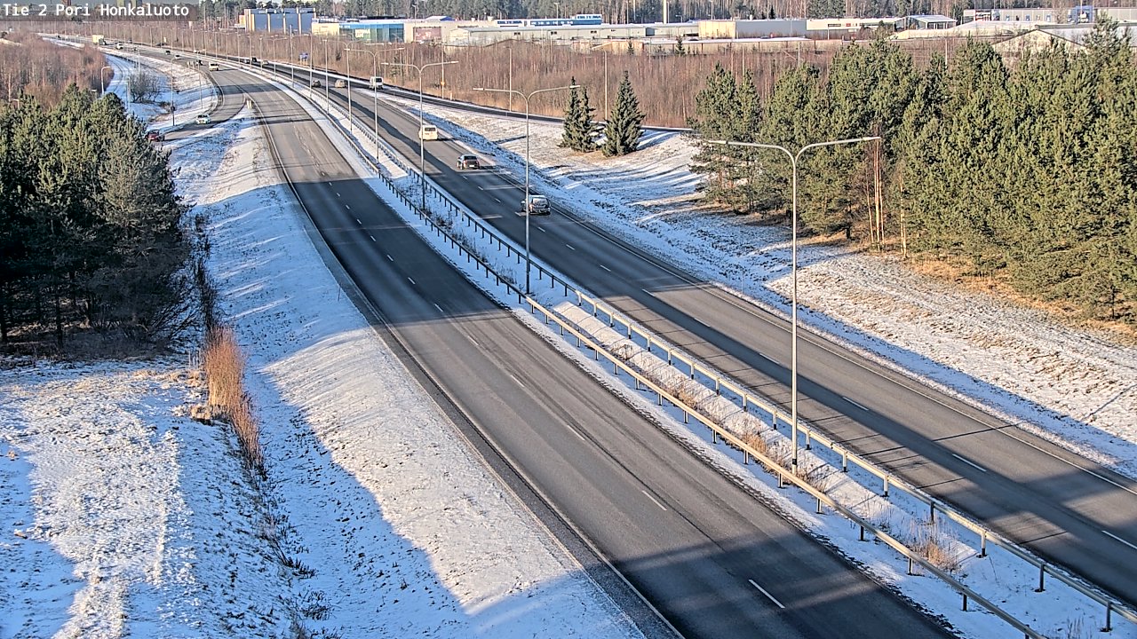 Kelikamerat Kuva Tie 2 Pori, Honkaluoto, Pori, Satakunta