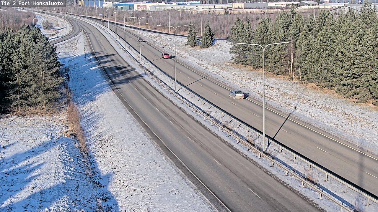 Weather Camera Image Road 2 Pori, Honkaluoto, Pori, Satakunta