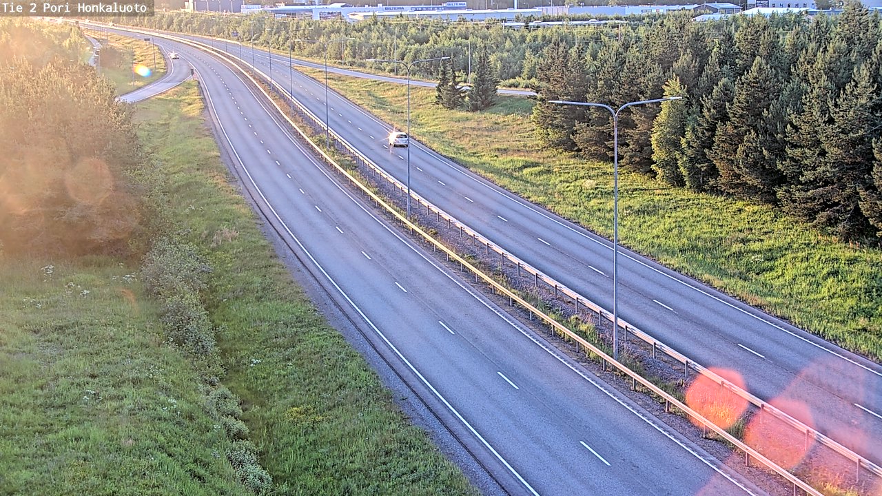 Kelikamerat Kuva Tie 2 Pori, Honkaluoto, Pori, Satakunta