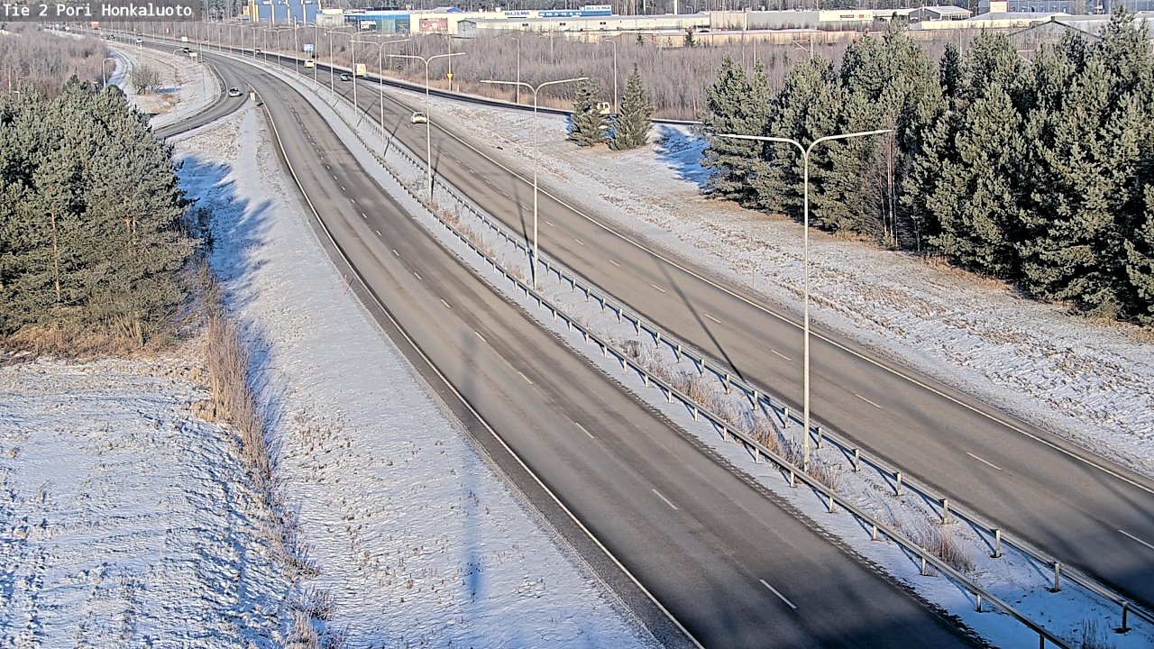 Weather Camera Image Road 2 Pori, Honkaluoto, Pori, Satakunta