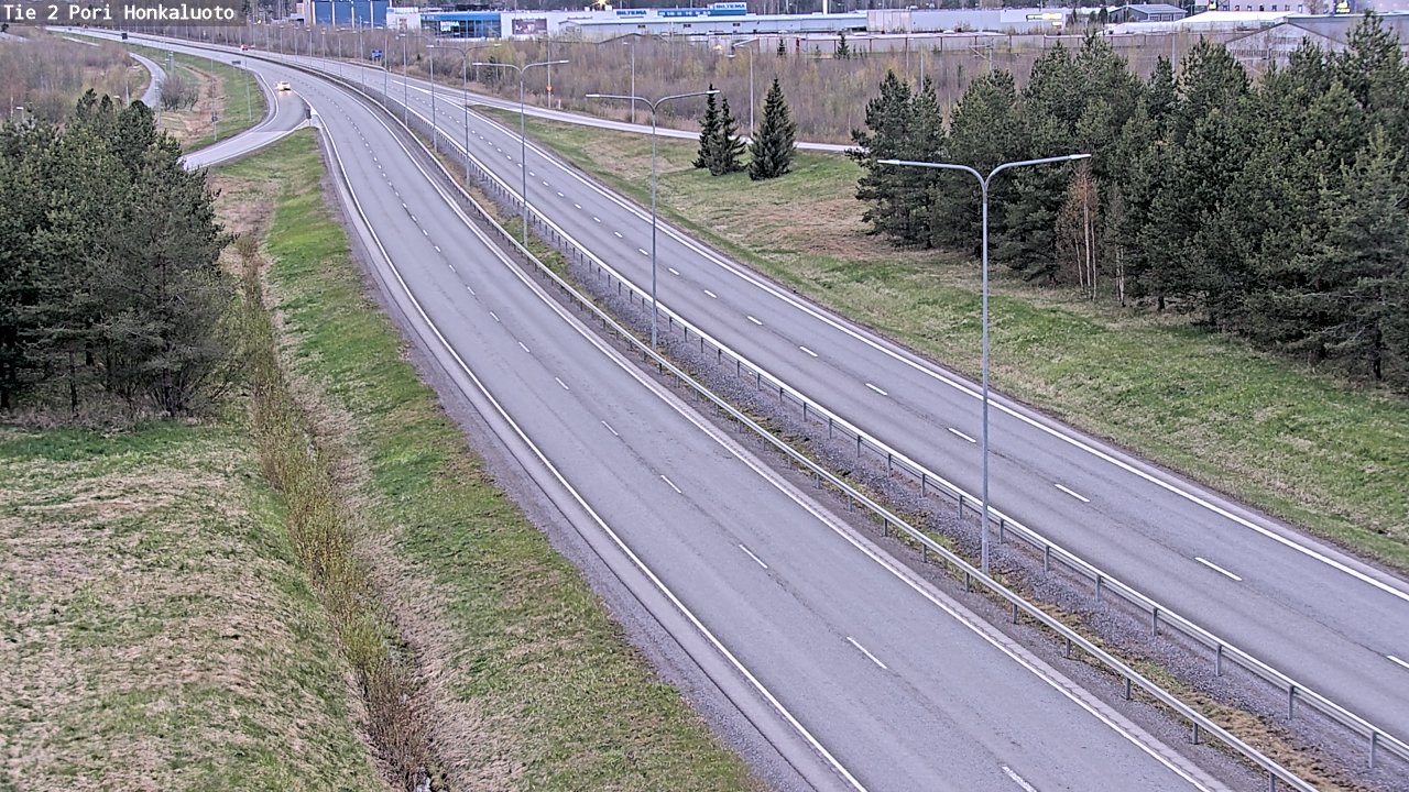 Weather Camera Image Road 2 Pori, Honkaluoto, Pori, Satakunta
