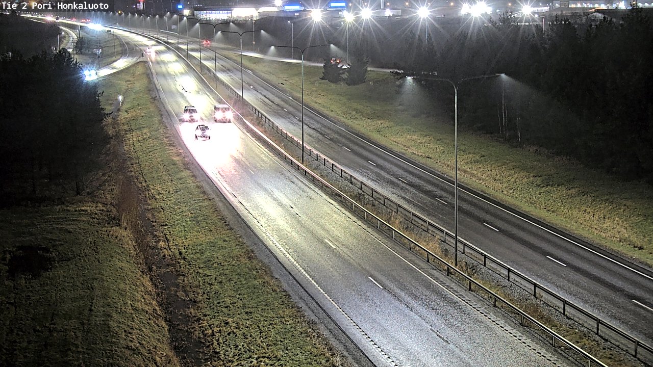 Weather Camera Image Road 2 Pori, Honkaluoto, Pori, Satakunta