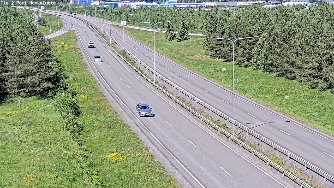 Weather Camera Image Road 2 Pori, Honkaluoto, Pori, Satakunta