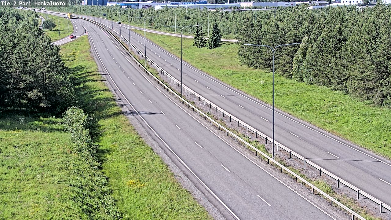 Weather Camera Image Road 2 Pori, Honkaluoto, Pori, Satakunta