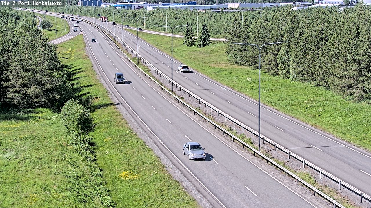 Weather Camera Image Road 2 Pori, Honkaluoto, Pori, Satakunta