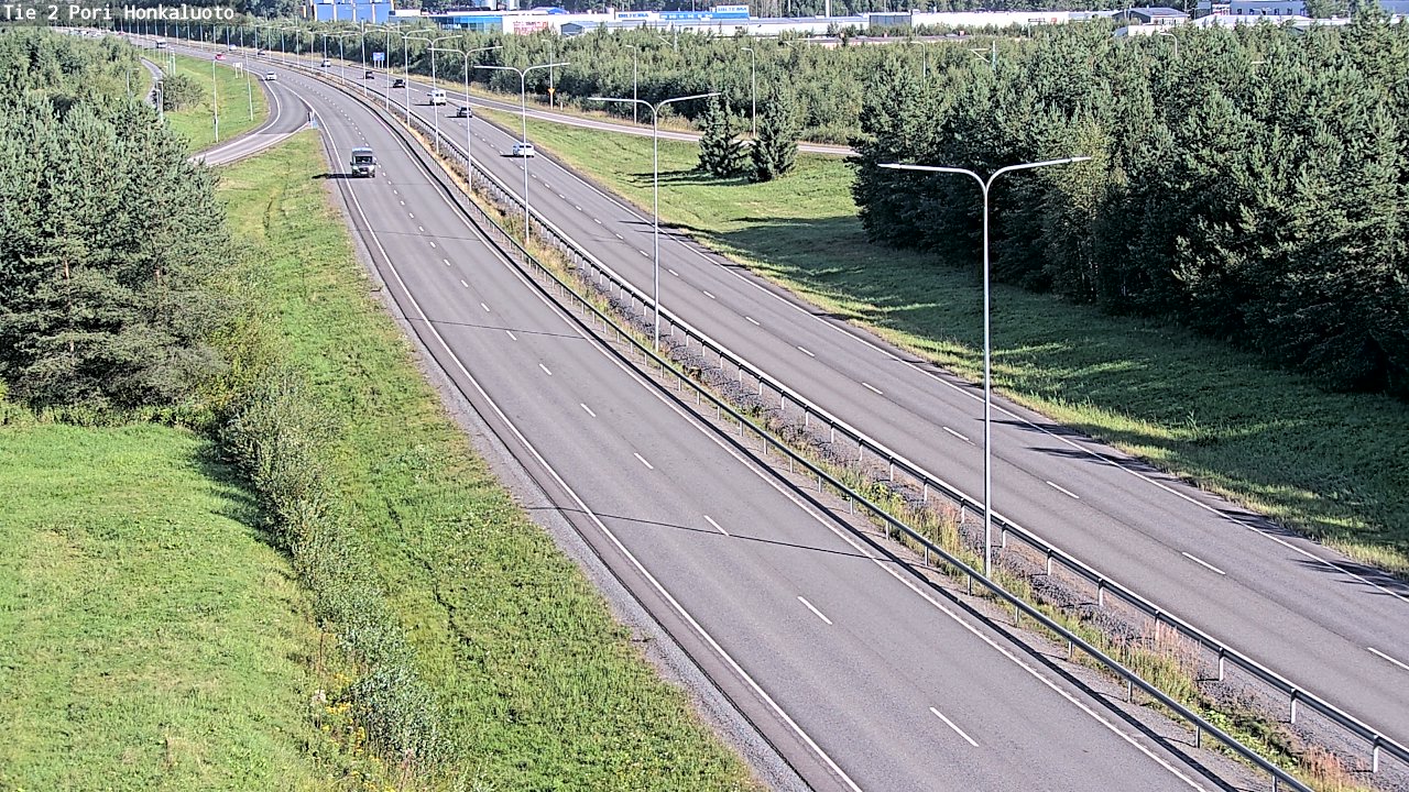 Kelikamerat Kuva Tie 2 Pori, Honkaluoto, Pori, Satakunta