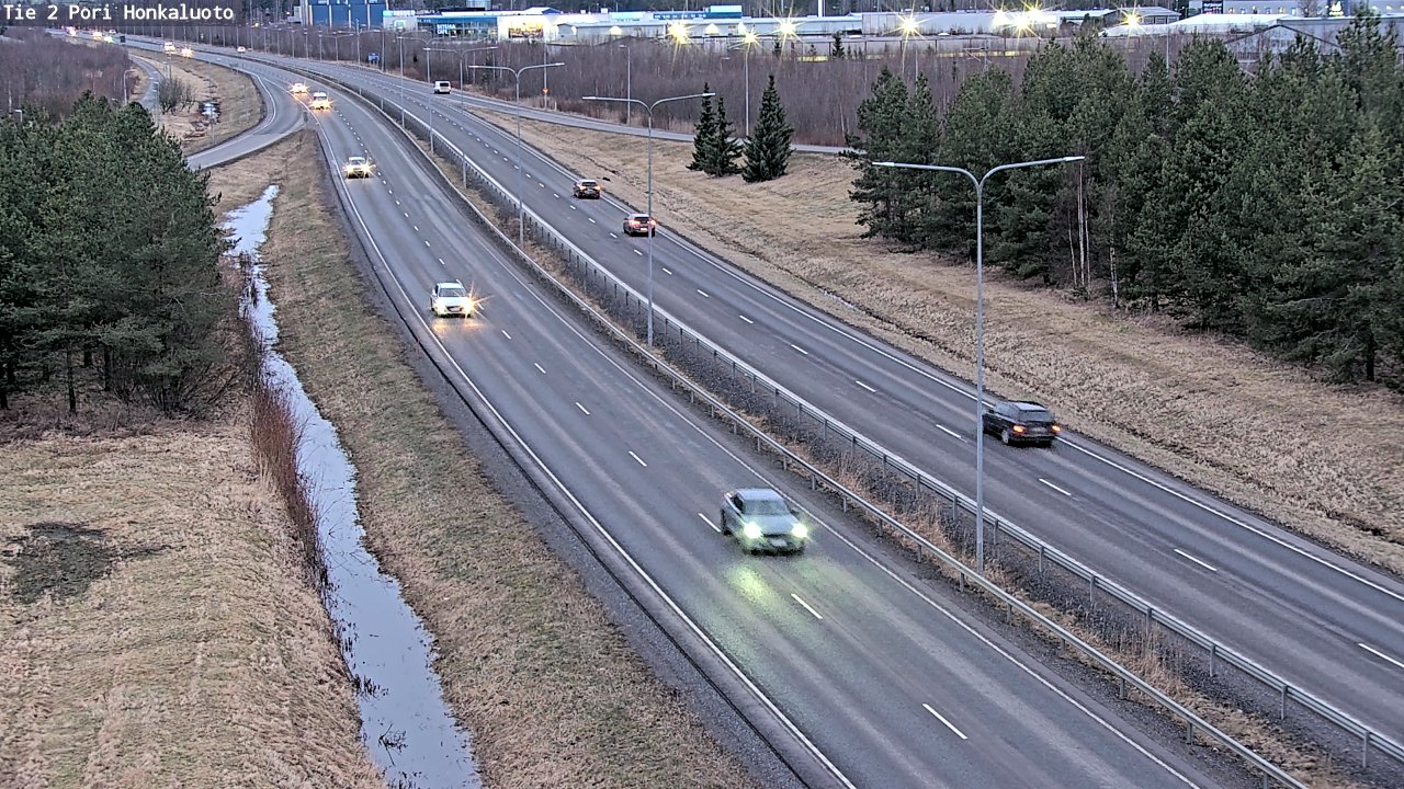 Kelikamerat Kuva Tie 2 Pori, Honkaluoto, Pori, Satakunta