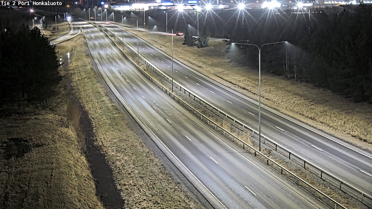 Weather Camera Image Road 2 Pori, Honkaluoto, Pori, Satakunta