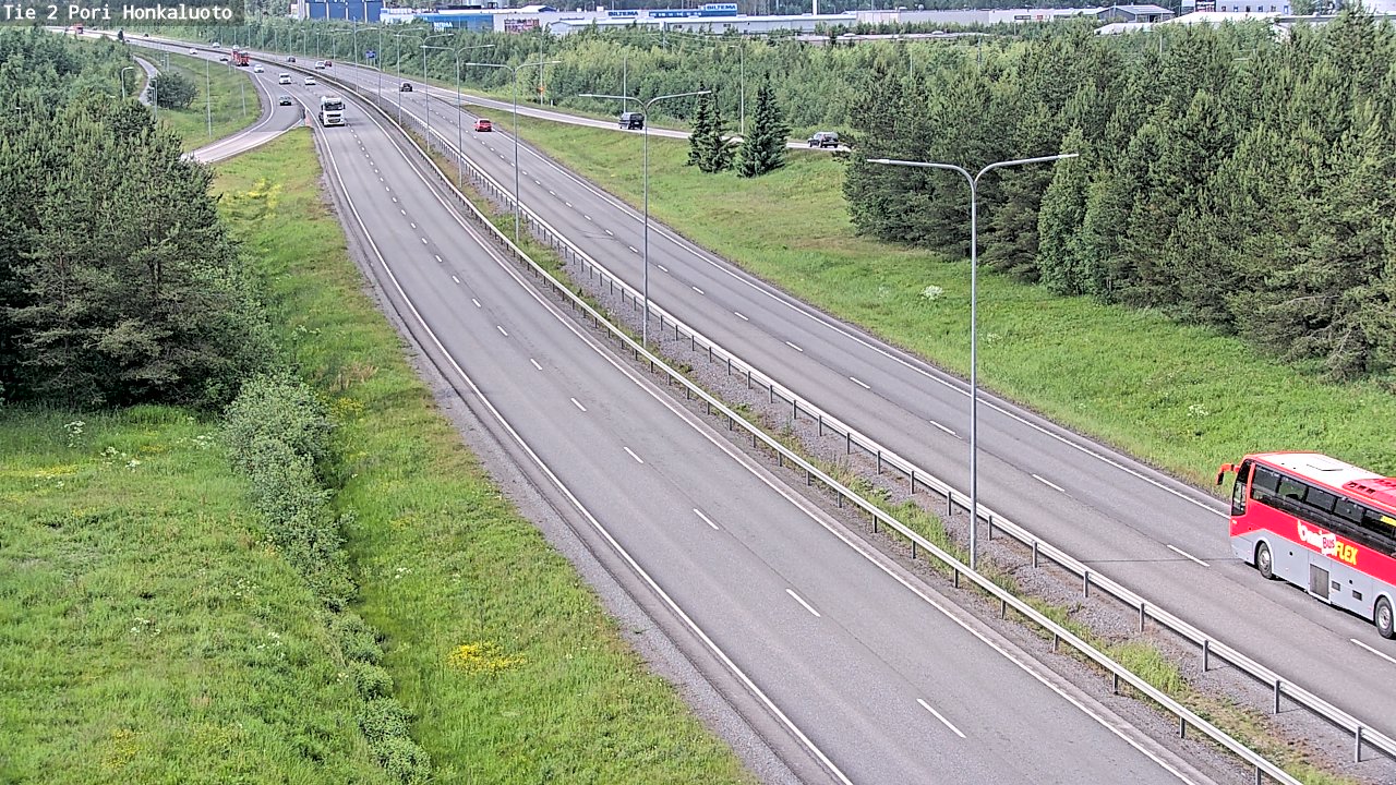 Kelikamerat Kuva Tie 2 Pori, Honkaluoto, Pori, Satakunta