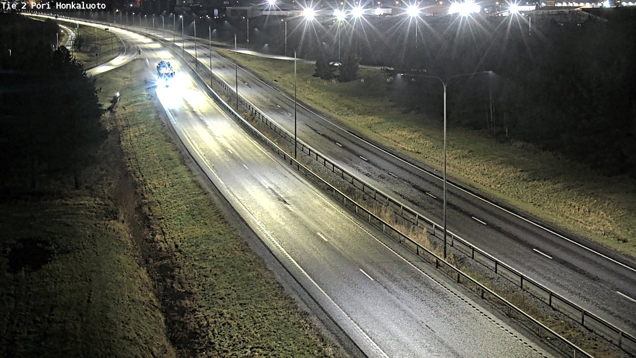 Weather Camera Image Road 2 Pori, Honkaluoto, Pori, Satakunta