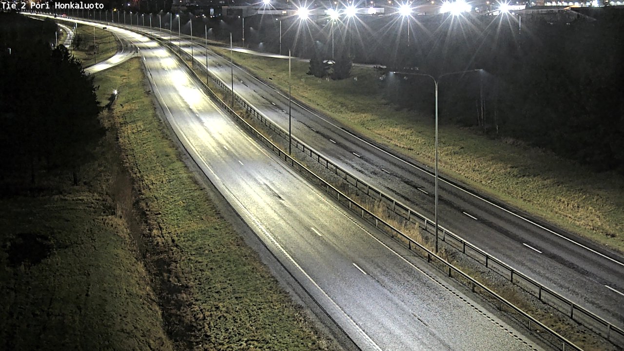 Weather Camera Image Road 2 Pori, Honkaluoto, Pori, Satakunta