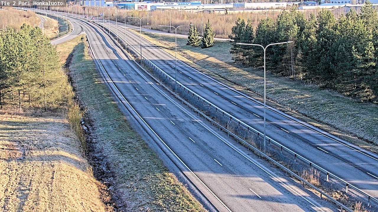 Weather Camera Image Road 2 Pori, Honkaluoto, Pori, Satakunta