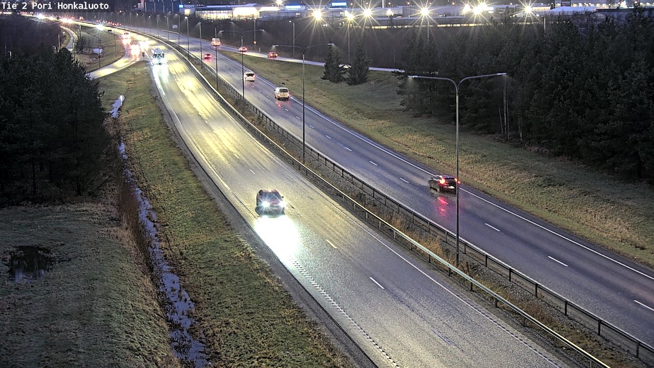 Weather Camera Image Road 2 Pori, Honkaluoto, Pori, Satakunta