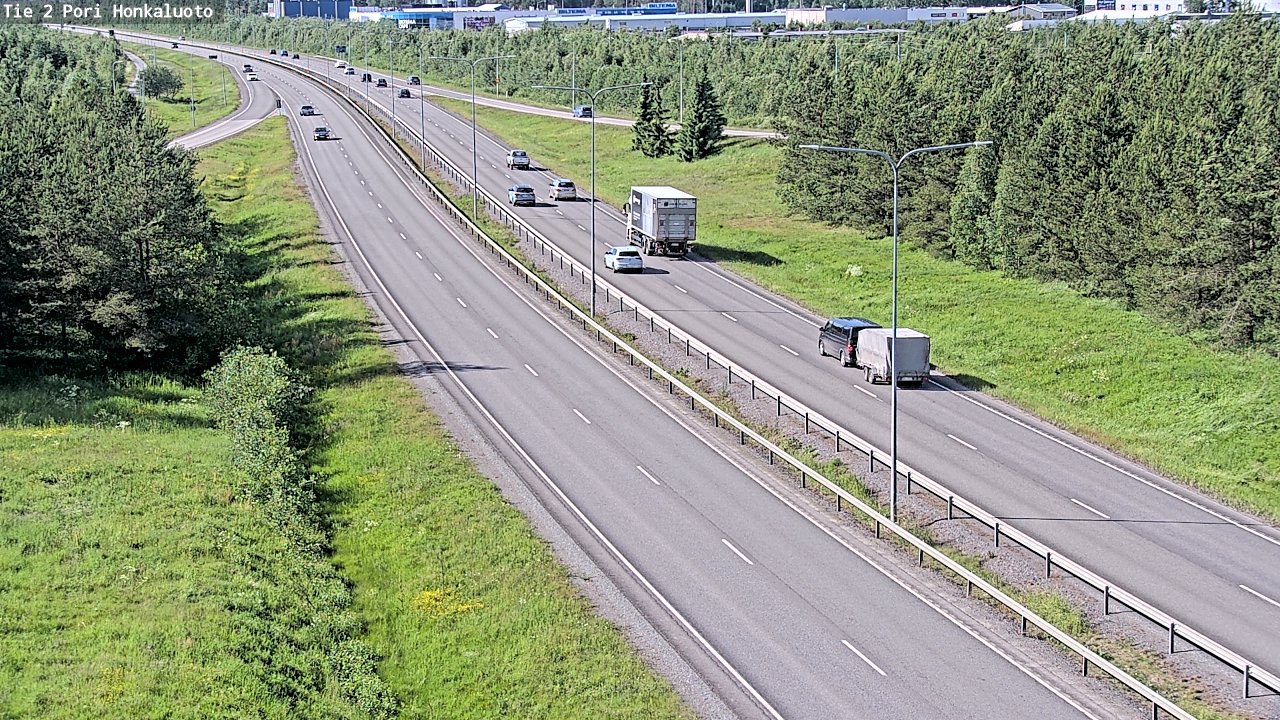 Weather Camera Image Road 2 Pori, Honkaluoto, Pori, Satakunta
