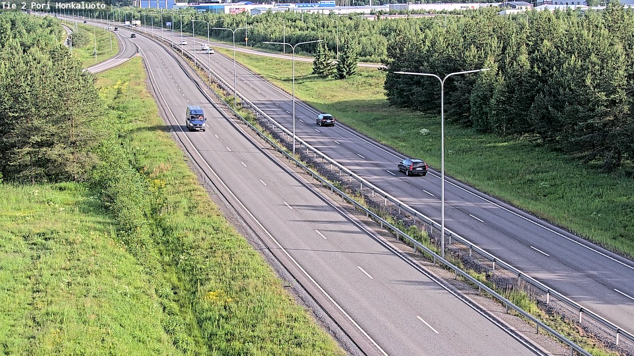 Kelikamerat Kuva Tie 2 Pori, Honkaluoto, Pori, Satakunta