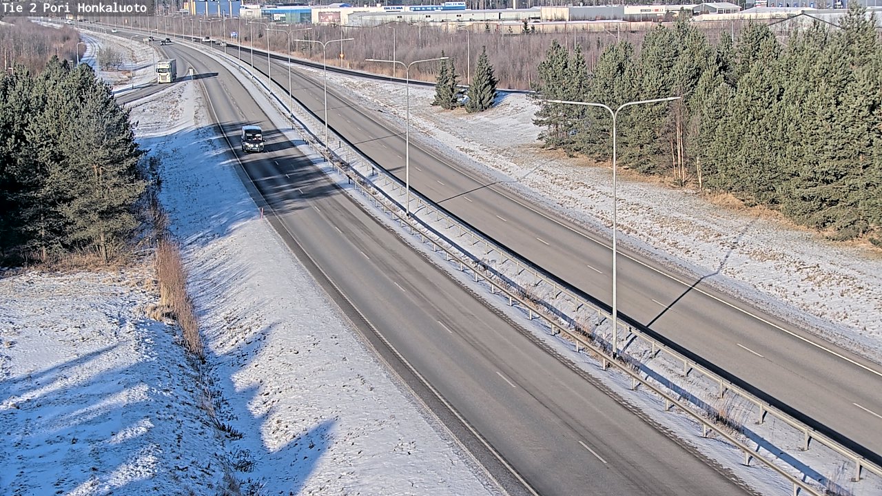 Weather Camera Image Road 2 Pori, Honkaluoto, Pori, Satakunta