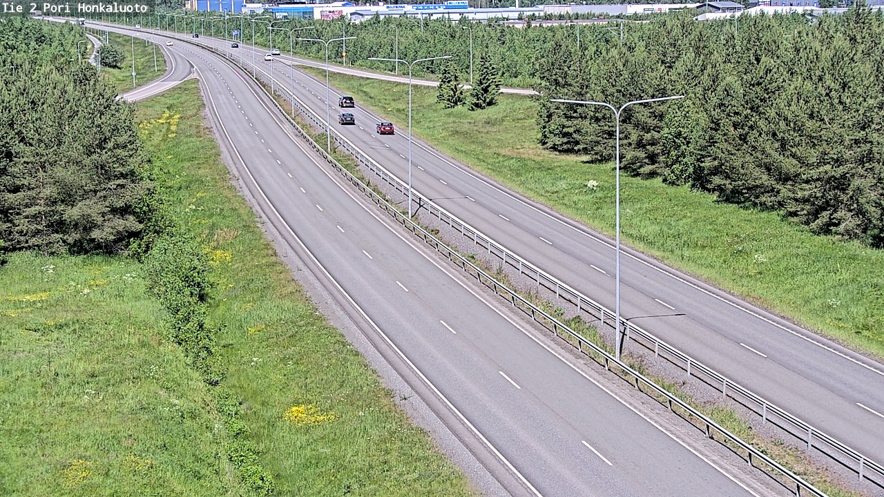 Weather Camera Image Road 2 Pori, Honkaluoto, Pori, Satakunta