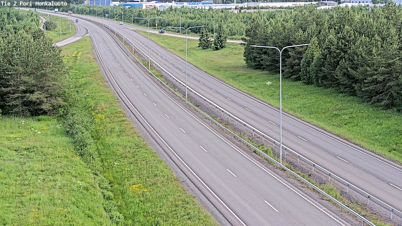 Kelikamerat Kuva Tie 2 Pori, Honkaluoto, Pori, Satakunta