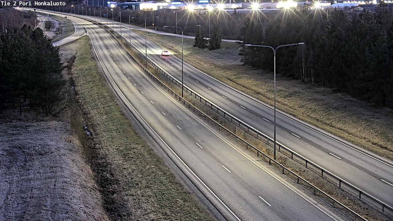 Weather Camera Image Road 2 Pori, Honkaluoto, Pori, Satakunta