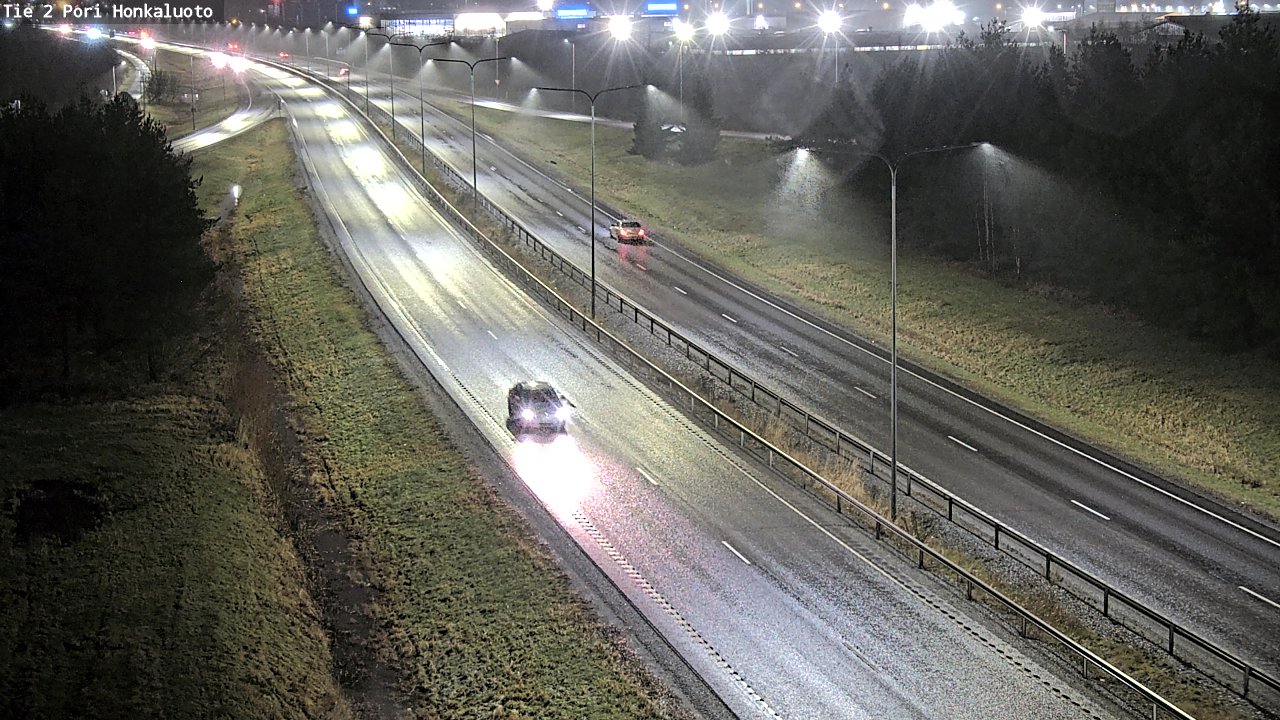 Weather Camera Image Road 2 Pori, Honkaluoto, Pori, Satakunta