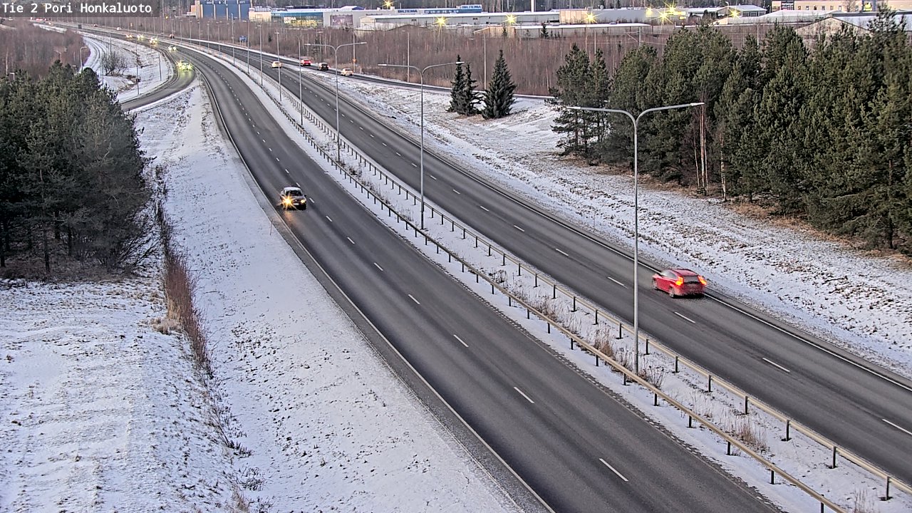 Kelikamerat Kuva Tie 2 Pori, Honkaluoto, Pori, Satakunta