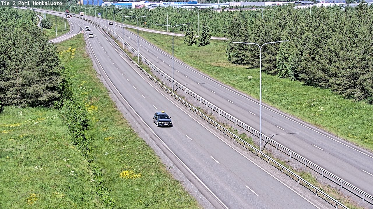 Weather Camera Image Road 2 Pori, Honkaluoto, Pori, Satakunta