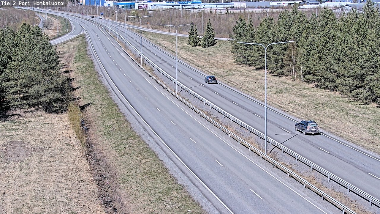 Weather Camera Image Road 2 Pori, Honkaluoto, Pori, Satakunta