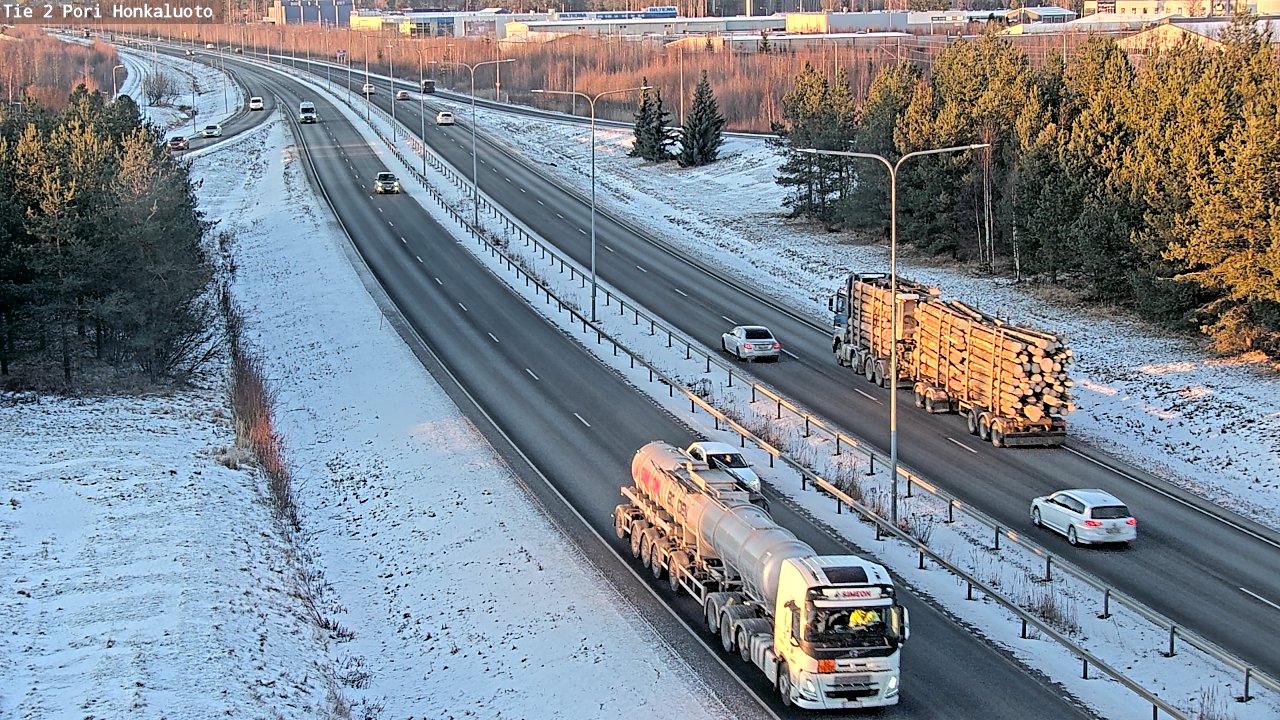 Kelikamerat Kuva Tie 2 Pori, Honkaluoto, Pori, Satakunta