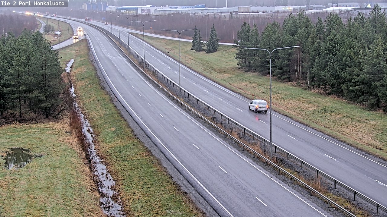 Weather Camera Image Road 2 Pori, Honkaluoto, Pori, Satakunta