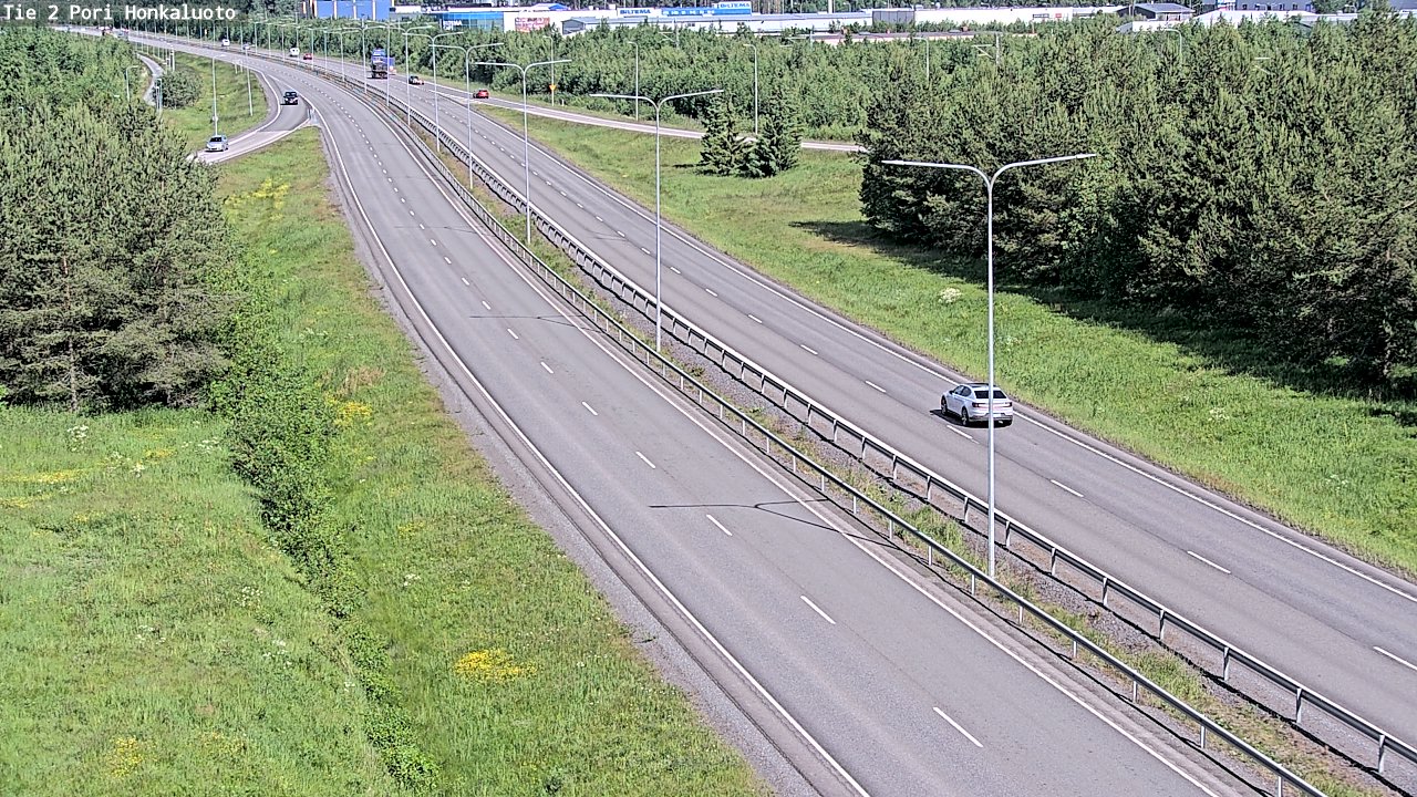 Weather Camera Image Road 2 Pori, Honkaluoto, Pori, Satakunta
