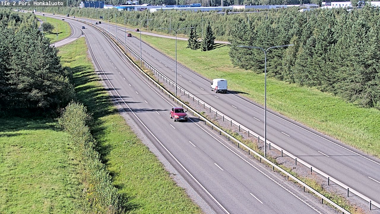 Kelikamerat Kuva Tie 2 Pori, Honkaluoto, Pori, Satakunta