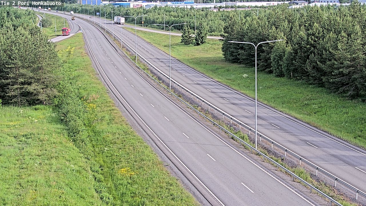 Kelikamerat Kuva Tie 2 Pori, Honkaluoto, Pori, Satakunta