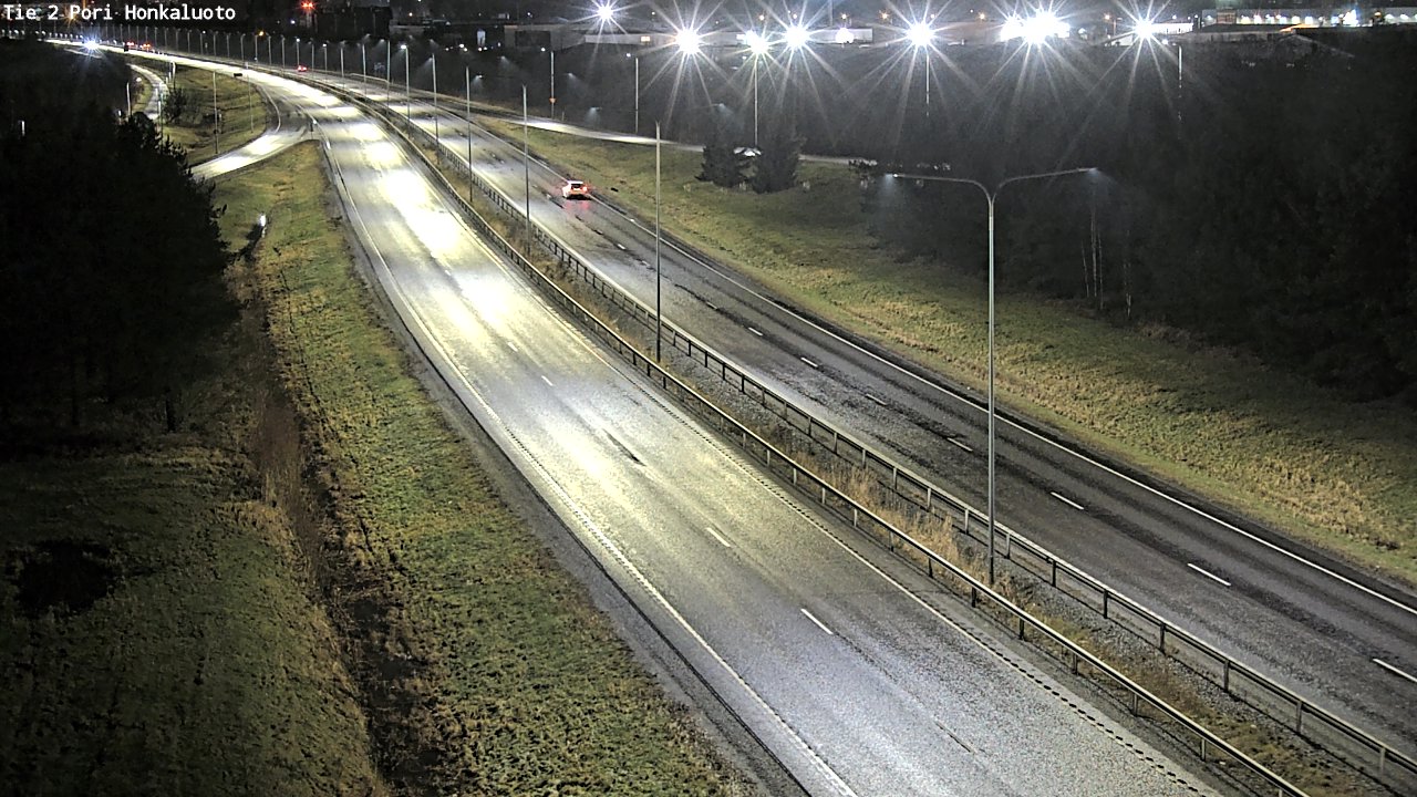 Weather Camera Image Road 2 Pori, Honkaluoto, Pori, Satakunta