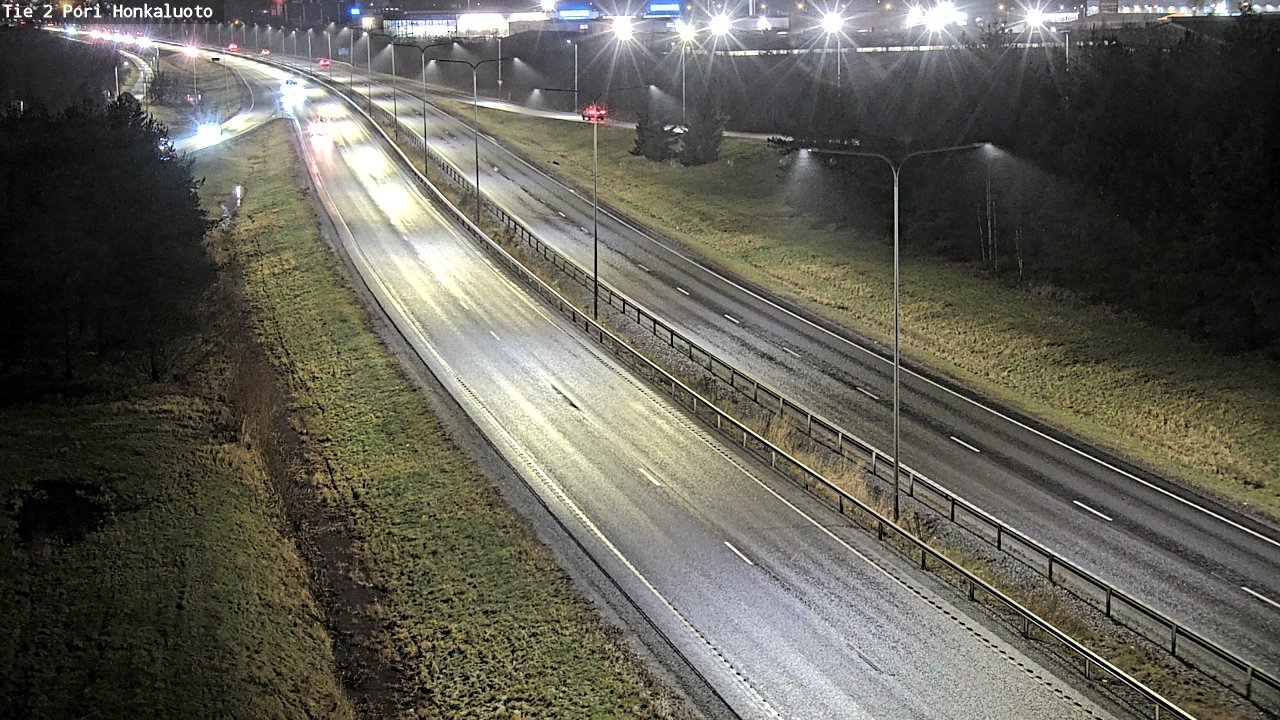 Weather Camera Image Road 2 Pori, Honkaluoto, Pori, Satakunta